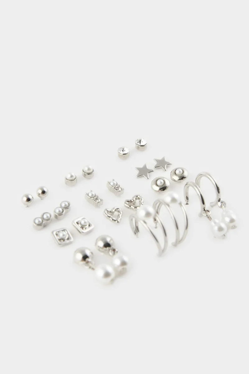Defacto  Woman 12 piece Earrings for Women | Best Price UAE
