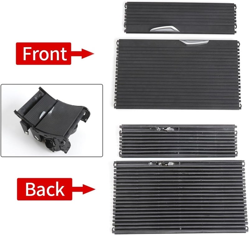 Yurefax Car Center Console Cup Holder Cover Trim - Image 5