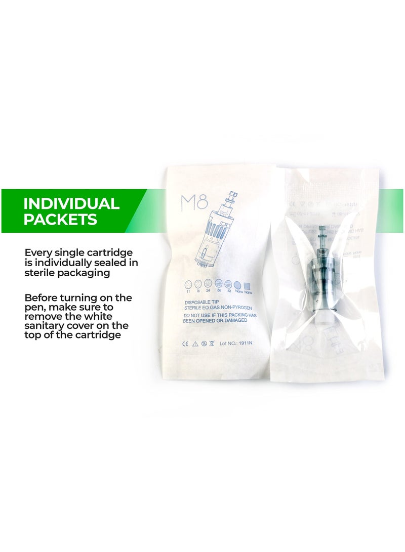 Dr.Pen M8 Replaceable Cartridge 36 Needles 10 pcs Needles - Image 3