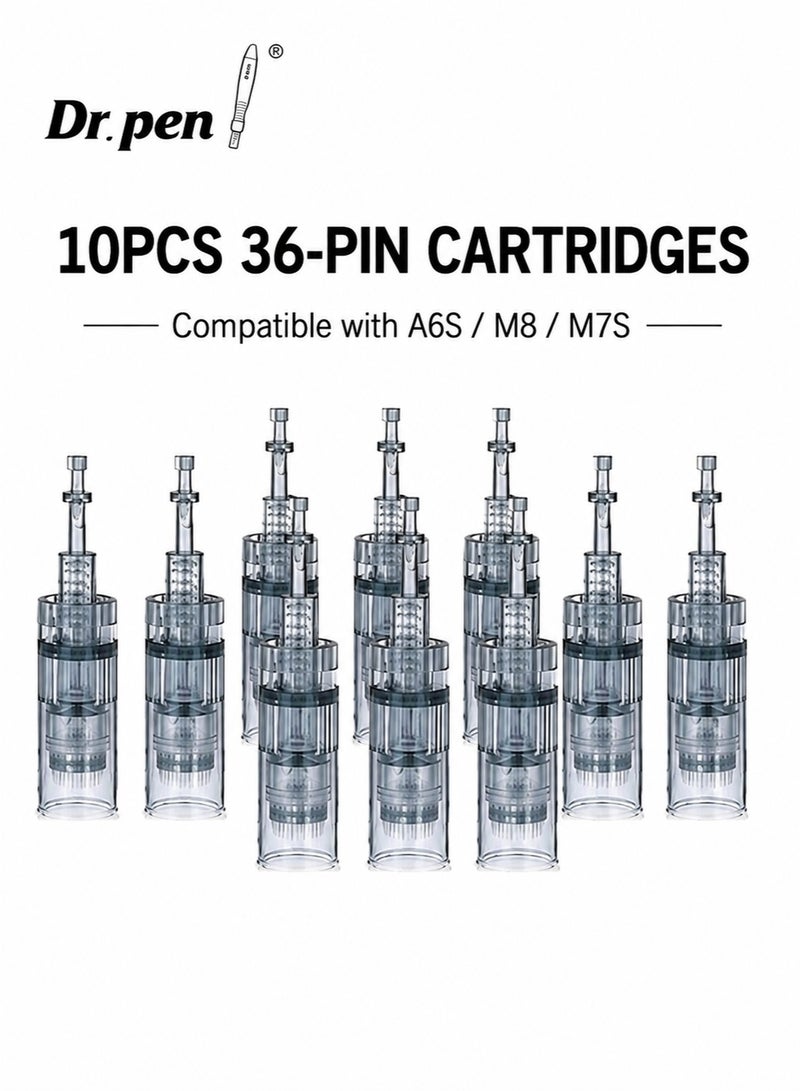 Dr.Pen M8 Replaceable Cartridge 36 Needles 10 pcs Needles - Image 1