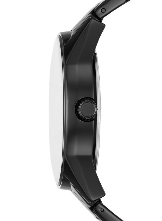 Relic by Fossil Men's Rylan Quartz Stainless Steel Diamond Accent Dress Watch, Black, Quartz Watch - Image 2