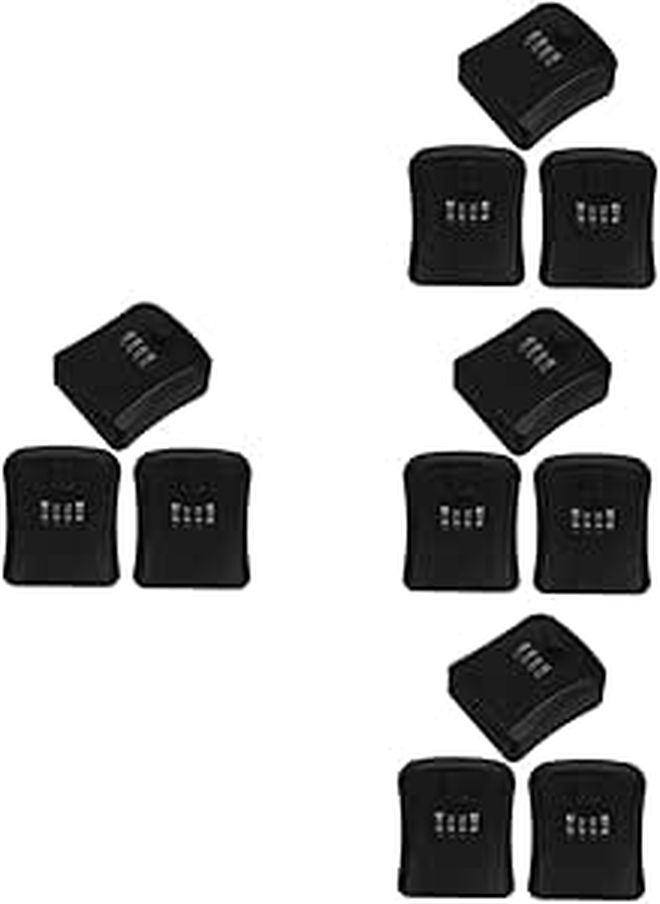 Wall Mount Combination Lock Box Portable Outdoor Key Safe with Code - Image 1
