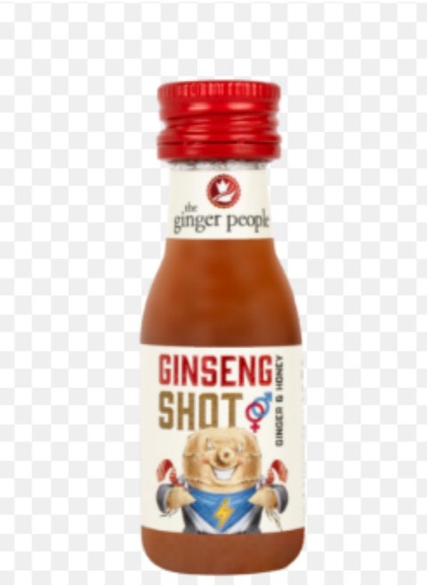 Ginseng Shot Natural Ginseng With Ginger Honey Lemon Juice 30ml
