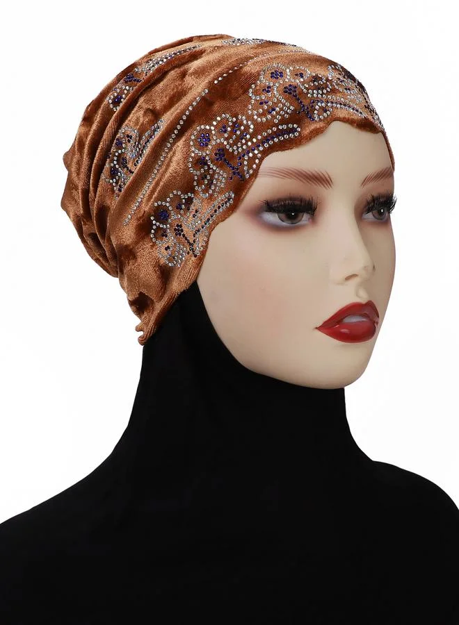 Take Two Gold Embellished Hijab