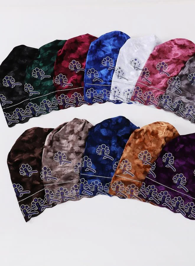Take Two  Gold Embellished Hijab for Women | Best Price UAE