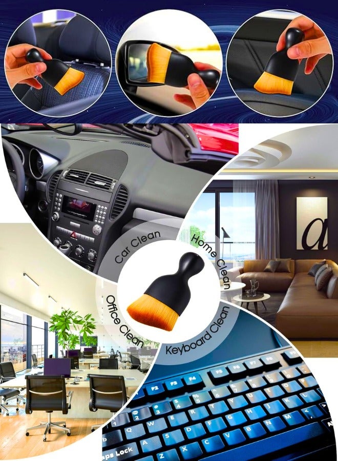 Chase Up 3 Pcs Car Interior Detail Dust Brush, Soft Car Interior Detailing Kit Tools, Dash Duster Brush for Auto Truck SUV RV Interior Cleaning - Image 2