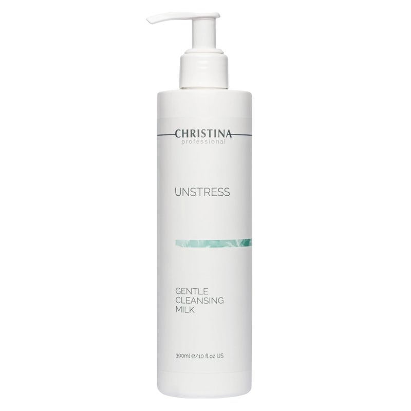 Christina  Unstress Gentle Cleansing Milk with Vitamin E  Smothing Refreshing Milk Cleanser for Face  Soapfree Cleansing Milk for Face  Suitable for All Skin Types 10 fl oz