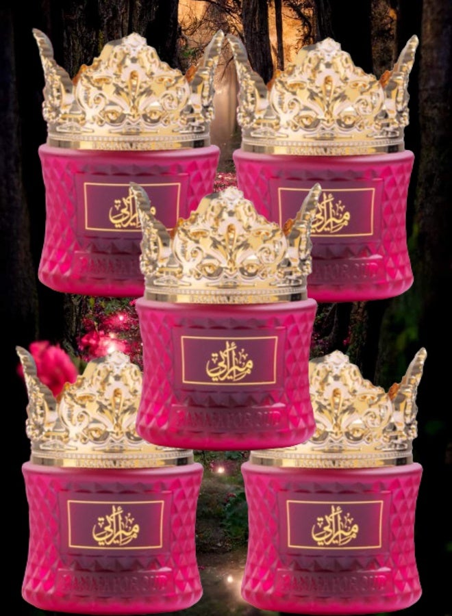 Banafa 5 Pieces Bakhoor Oud Moattar Amiraty - Image 1