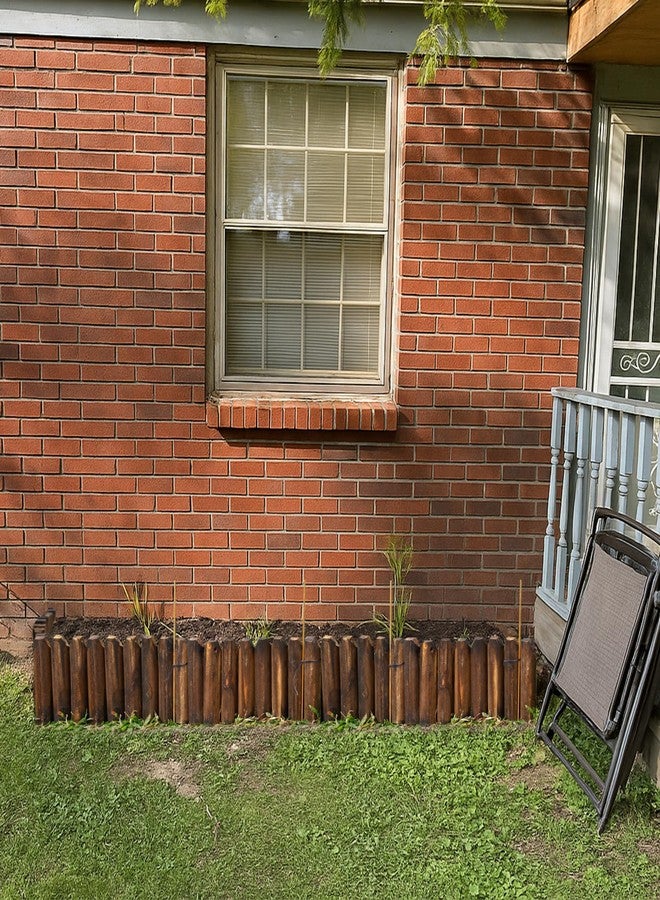 ciAmore 7.8 x 47inch Wood Landscape Border Edging for Garden fence border - Image 3