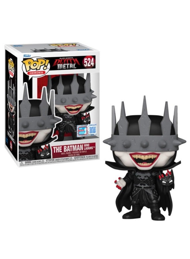 Funko POP! Heroes Dark Nights: Death Metal The Batman Who Laughs Vinyl Figure, 4.45 inches