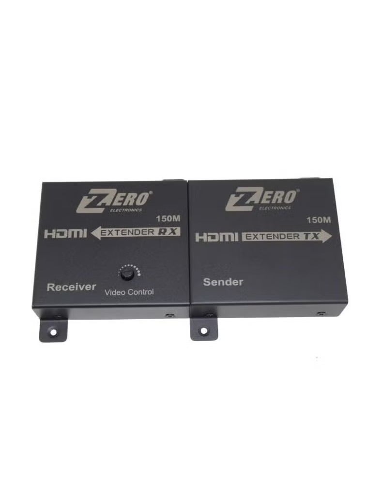 Zero Hdmi Extender, Hdmi to Rj45 Extender Network Converter - Repeater Over Cat 5E/6 1080P Up to 150M Extender for Hdtv Hdpc 4K 2K - Image 1