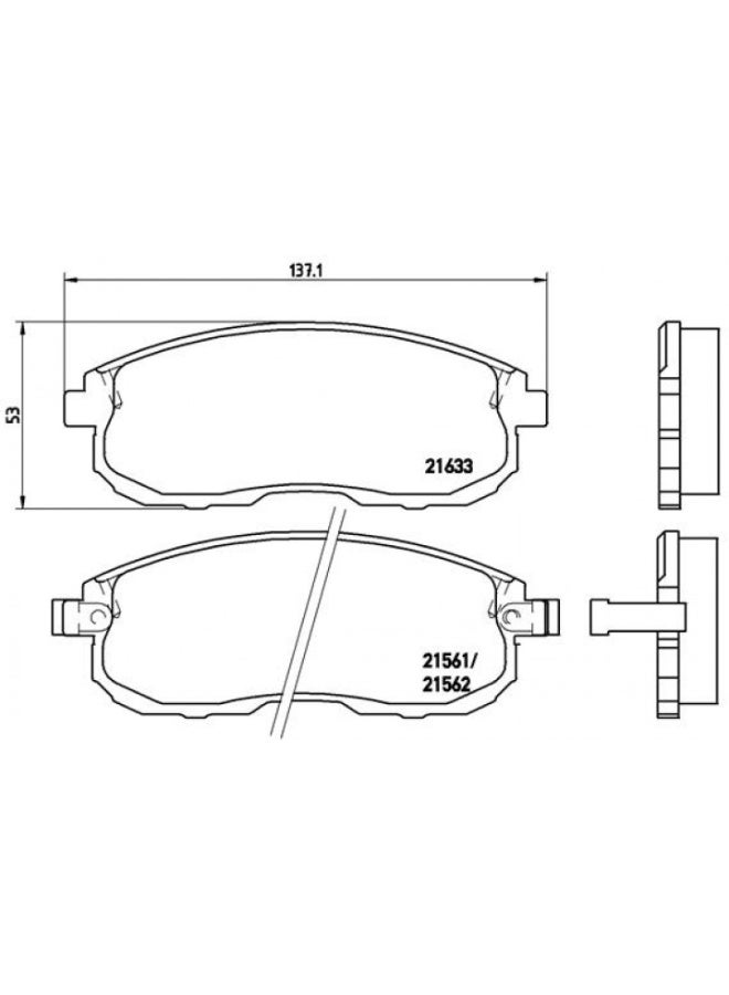 فحمات الفرامل - P 56 021