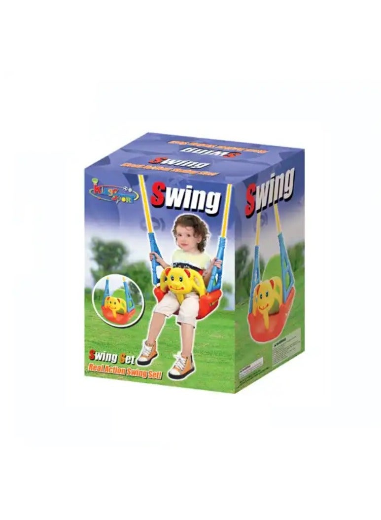 Swing Plastic Garden Baby Swing For Kids Real Action Swing Set - Image 1
