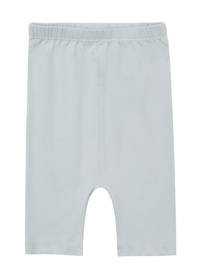 Aablexema Kids Pajamas Set Rayon, 3Pcs Unisex Toddler Short Shirt and Pants Set Snug Fit Sleepwear Pjs(Sage,90/12-24m) - Image 3