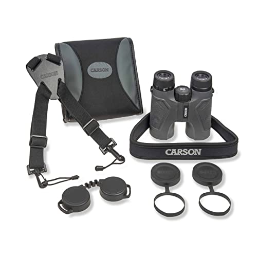 Carson 3D Series 10x42mm Binocular with High Definition Optics (TD-042) - Image 5
