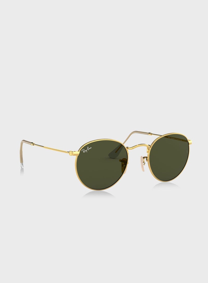 Ray-Ban 0Rb3447 Round Metal Sunglasses - Image 4