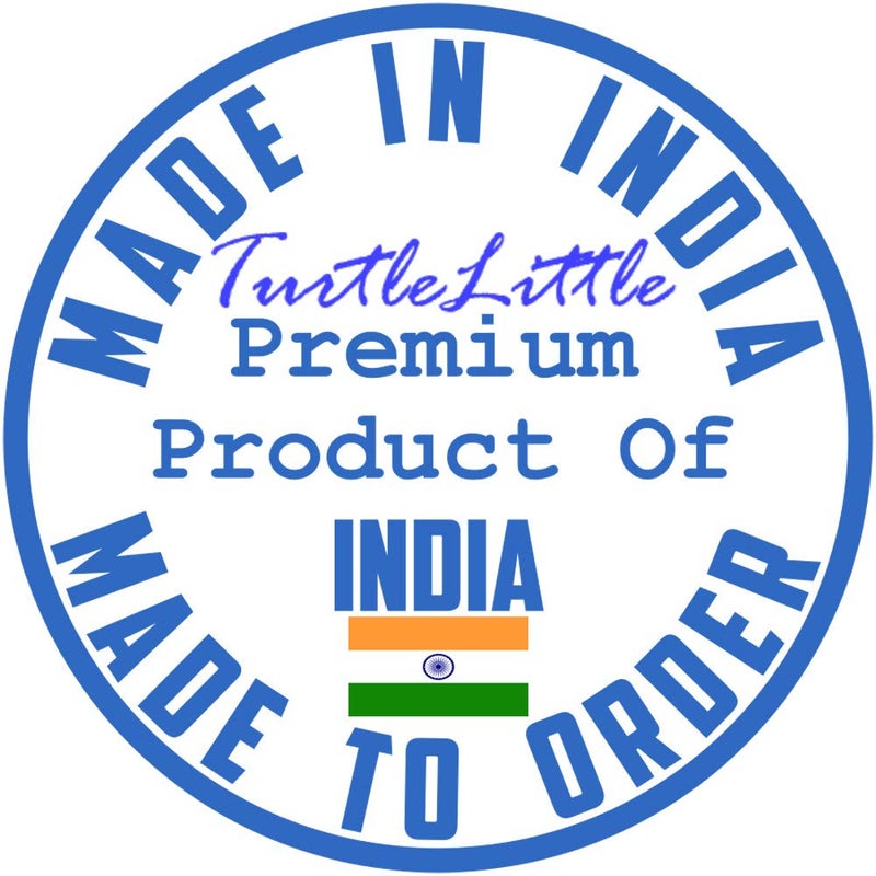 TurtleLittle Cotton Baby Shark Personalised Embroidered Kids Bath Towel 500 GSM Set of 1 White - Image 5