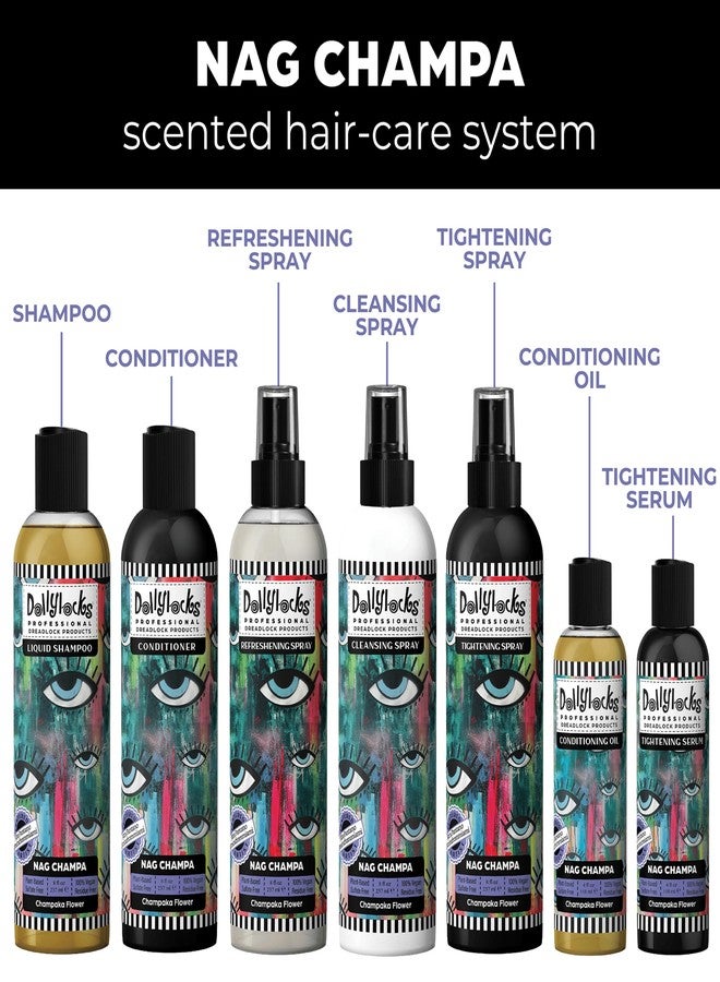 Dollylocks Conditioning Hair + Scalp Oil | Plant-Based, Vegan, Residue-Free | Moisturizing Relief Soothing Calming | Locs, Curls, Dreadlocks, Braids, Hair Extensions | Nag Champa | 4oz - Image 5