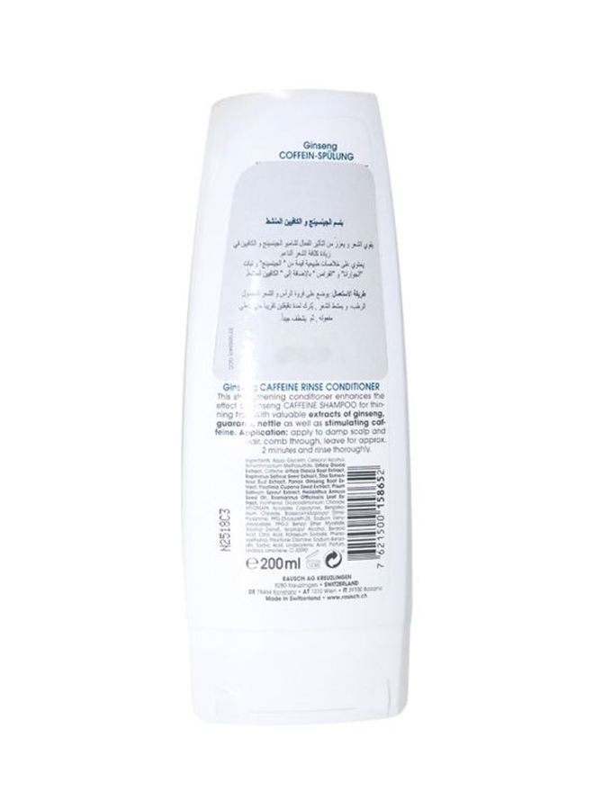 RAUSCH Ginseng Caffeine Rinse Conditioner 200ml - Image 2