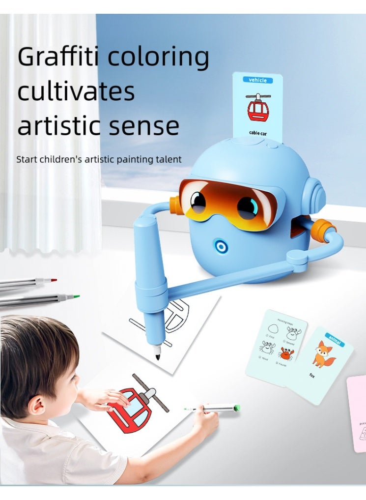 Intelligent Automatic Drawing Robot, Early Childhood Children's Drawing Teaching Machine, Birthday Gift Toy - Image 4