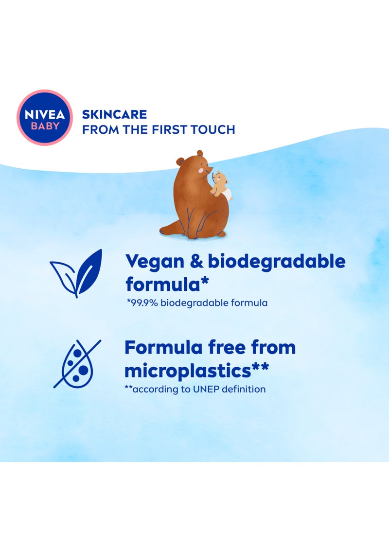 Nivea غسول وشامبو للأطفال من الرأس إلى القدم مع حليب اللوز والفيتامينات B5، C، E - Image 5