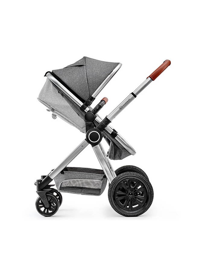 Kinderkraft 2-In-1 Veo Multipurpose Carriage - Grey  - Image 5