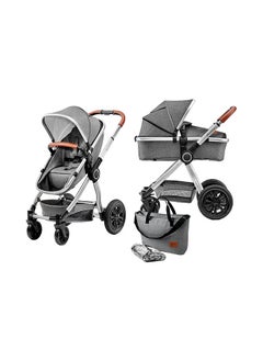Kinderkraft 2-In-1 Veo Multipurpose Carriage - Grey  - Image 1