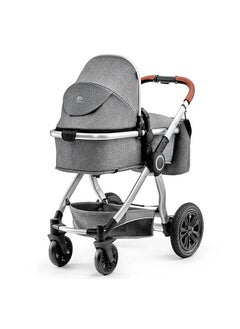 Kinderkraft 2-In-1 Veo Multipurpose Carriage - Grey  - Image 2