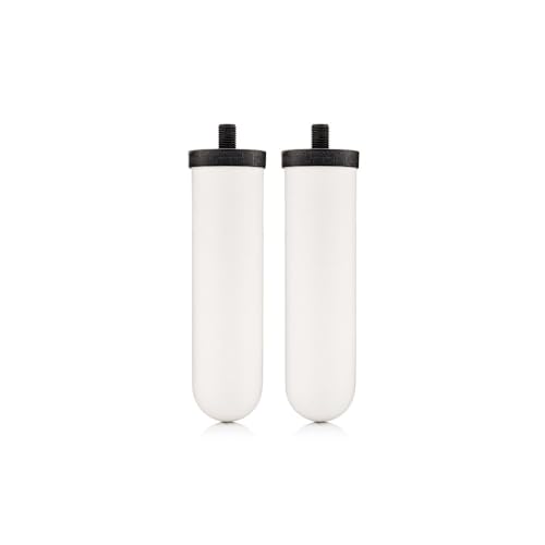 Doulton British Berkefeld 7" Ultra Sterasyl Keramik-Schwerkraftfilterkartusche | 2er-Pack | Reduziert Verunreinigungen | Verbessert Geschmack und Geruch | NSF-zertifiziertes Kerzenelement - Image 1