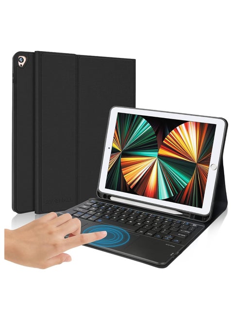 Keyboard Case for iPad 10.2 9th Generation 2021/ 8th Gen 2020/ 7th Gen 2019, Wireless Magnetically Detachable Keyboard and Stand Folio Case for 10.2" iPad 9th/8th/7th, Auto Sleep/Wake