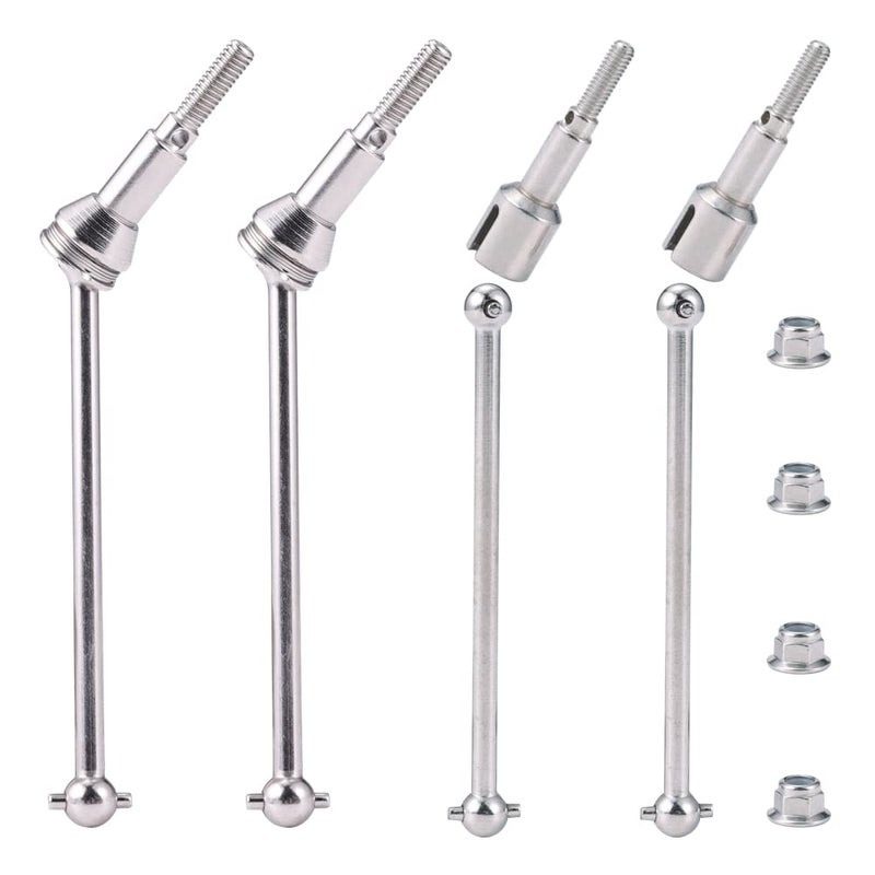 HAIBOXING RC Car Spare Parts Metal Front Universal Drive Shafts and Rear Drive Shafts Apply to 903 903A 90590205 90206 90207 - Image 3