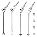 HAIBOXING RC Car Spare Parts Metal Front Universal Drive Shafts and Rear Drive Shafts Apply to 903 903A 90590205 90206 90207 - Image 2