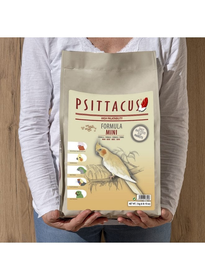 Psittacus Mini 6.6 lb | Complete Pellet Diet for Cockatiels, Conures and Cockatoos | Premium Food for Birds, 100% no-GMO - Image 5