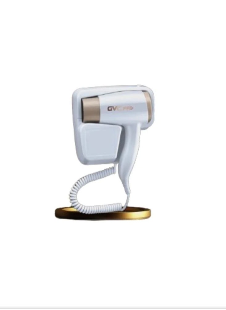 gvc pro Wall Mounted Electrical Hair Dryer For Hotels and Bathrooms , 1200 watts - GVCHD-370 
