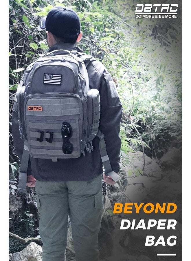 DBTAC Tactical Travel Baby Nappy Bag for Men - Image 4