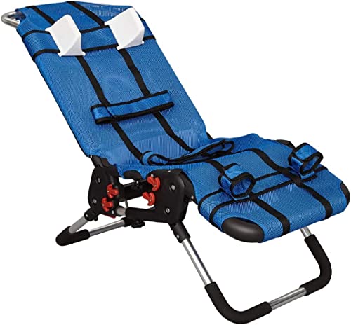 Anchor Pediatric Bath Chair for Kids with Special Needs by Circle Specialty Adjustable Bath Chair for Children Teens FastDrying Mesh Fabric Head Rest Support Bars Positioning Straps XSmall