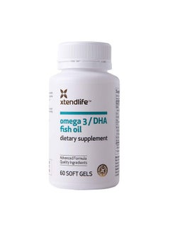 xtendlife Xtendlife Omega 3Dha Fish Oil 1100Mg 700Mg Dha Omega 3 Supplement For Heart Brain  Joint 60 Soft Gels  - Image 2