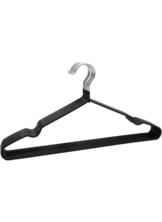 Feelings Feelings Metal Hanger PVC Coated Black 12Pcs Set 40Cm  - Image 2