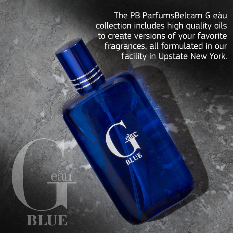 PB ParfumsBelcam G Eau Blue, Eau de Toilette Spray, Our version of a Designer. 3.4 Fl.Oz. - Image 3