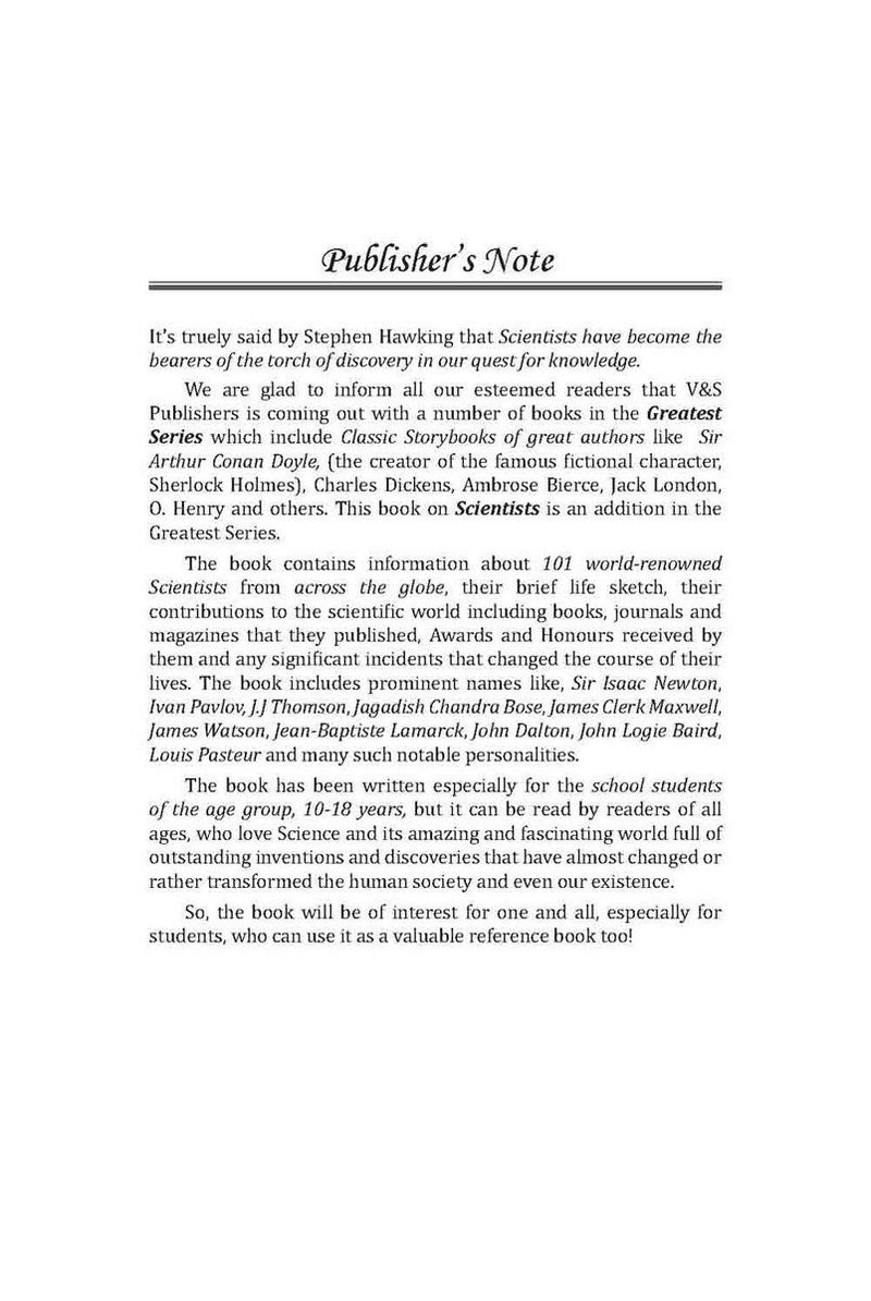 Greatest Scienctists of the World (English, P: Biography and Achievements of 101 World-Renowned Scientists  - Image 5