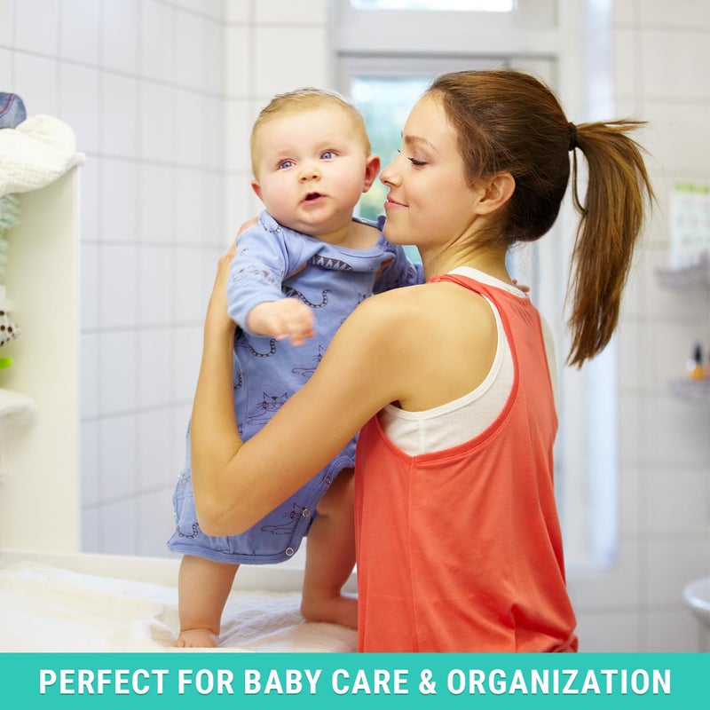 321Done 2-Part Carbonless Baby Daily Log Book, Made in USA â€“ 5.5x8.5 Pad, Newborn Feeding, Diaper, Sleep & Medication Tracker for Parents, Babysitters & Daycare â€“ Daily Infant Tracker â€“ 50 Sets - Image 5