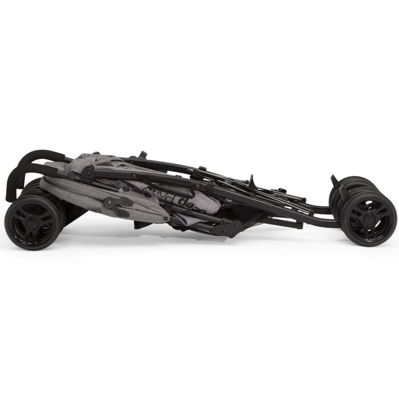 Delta CHILDREN Jeep PowerGlyde Plus Stroller by Delta Children Lightweight Travel Stroller with Smoothest Ride, Aluminum Frame, 4-Position Recline, Extra Large Storage Basket, Grey - Image 5