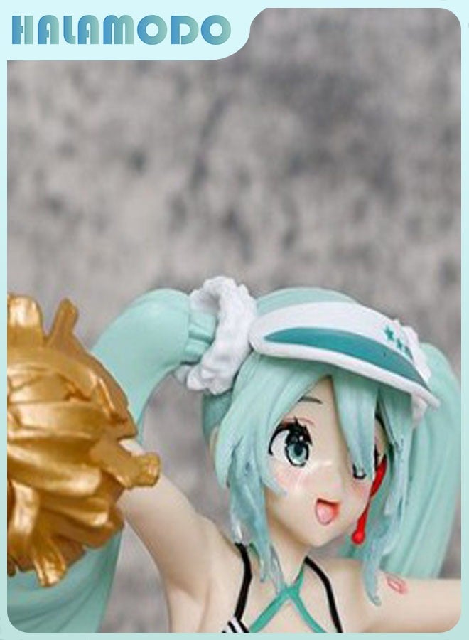 هالامودو في وقت مبكر من الربيع المشجع ميكي : ديكور سطح المكتب مع فتاة أنمي الساحرة المصنوعة يدويا نموذج فتاة - Image 3