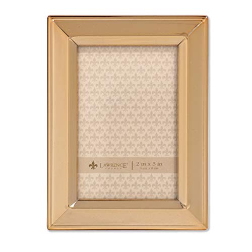 Lawrence Frames 2x3 Gold Metal Classic Bevel Picture Frame - Image 4