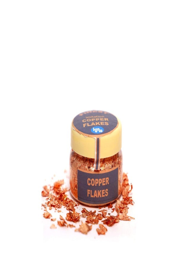 إتش إم دبليو رقائق نحاسية مقلدة عالية الوزن الجزيئي للتذهيب والرسم والفنون والحرف اليدوية وفنون تزيين الأظافر - 5 غرامات - Image 4