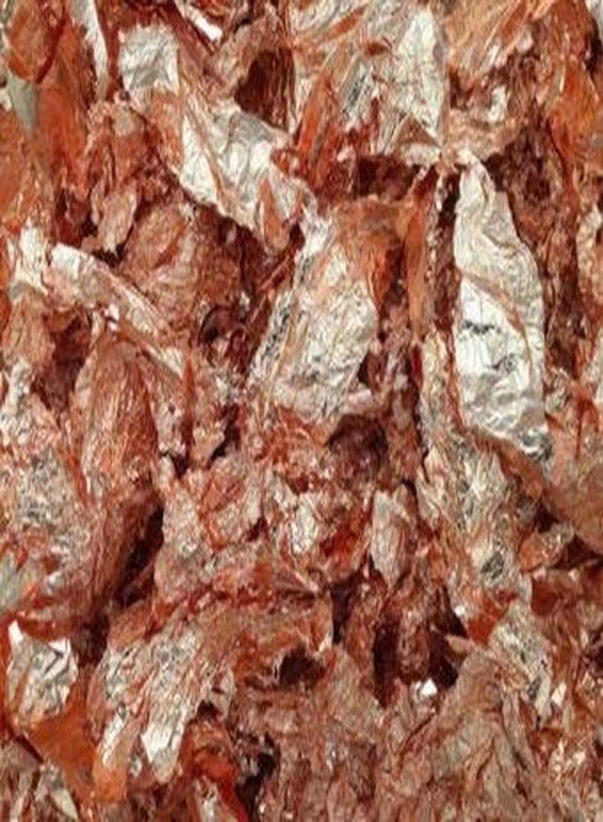 إتش إم دبليو رقائق نحاسية مقلدة عالية الوزن الجزيئي للتذهيب والرسم والفنون والحرف اليدوية وفنون تزيين الأظافر - 5 غرامات - Image 3