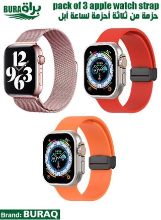 Apple Watch Band Strap For Apple Watch Ultra 2/Ultra 49mm, Series 10 46mm, 9/8/7 45mm, SE2/SE/6/5/4 44mm, 3/2/1 42mm - pzsku/Z1D50207C6D27C0EB51E4Z/45/_/1733885698/67a0b39c-0de3-430c-914d-37cb1612d52a