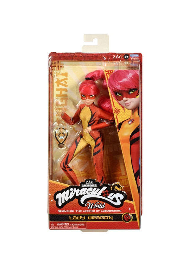 Miraculous دمية ليدي دراجون فاشن مقاس 10.5 بوصة - Image 1