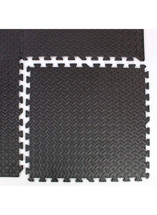 Flexnest Flexnest BY DECATHLON,Flexnest Interlocking Cushion Pro 12Mm Thick Eva Foam Gym Tiles Floor Mat  - Image 2