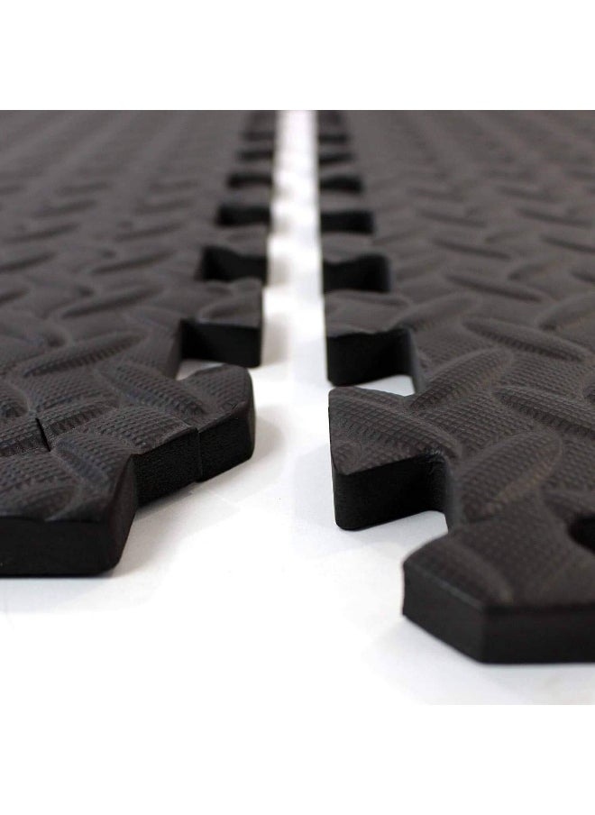 Flexnest Flexnest BY DECATHLON,Flexnest Interlocking Cushion Pro 12Mm Thick Eva Foam Gym Tiles Floor Mat  - Image 1